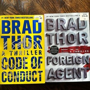 Author Brad Thor Book Bundle